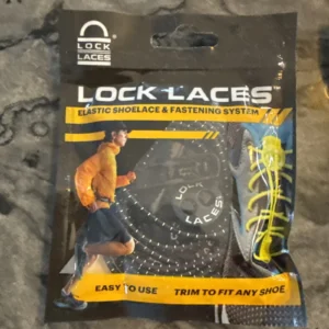 Lacets de verrouillage originaux sans attache lacets noirs élastiques lacets de chaussures et système de fixation-