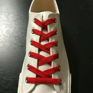 3 paires de lacets de chaussures plates sans cravate système avec lacets élastiques faire enfiler toutes les baskets-